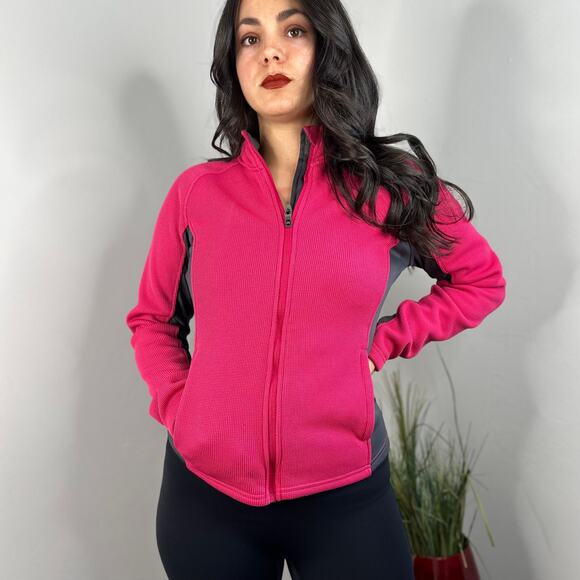 Spyder Pink & Gray Sweater Jacket - Picture 2 of 8